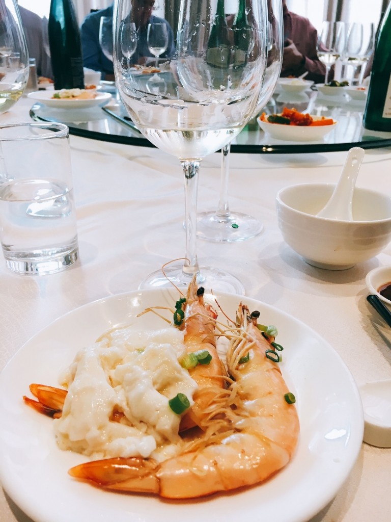 Steamed Prawns with Egg White go well with Bernkasteler Lay Riesling Kabinett 2015