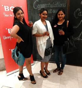 Dance nominees (from left) Hemavathi, Harshini and Vishaka, the latest postergirls for the Temple of Fine Arts