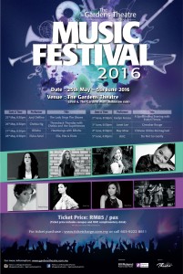 Music festival 2016 poster