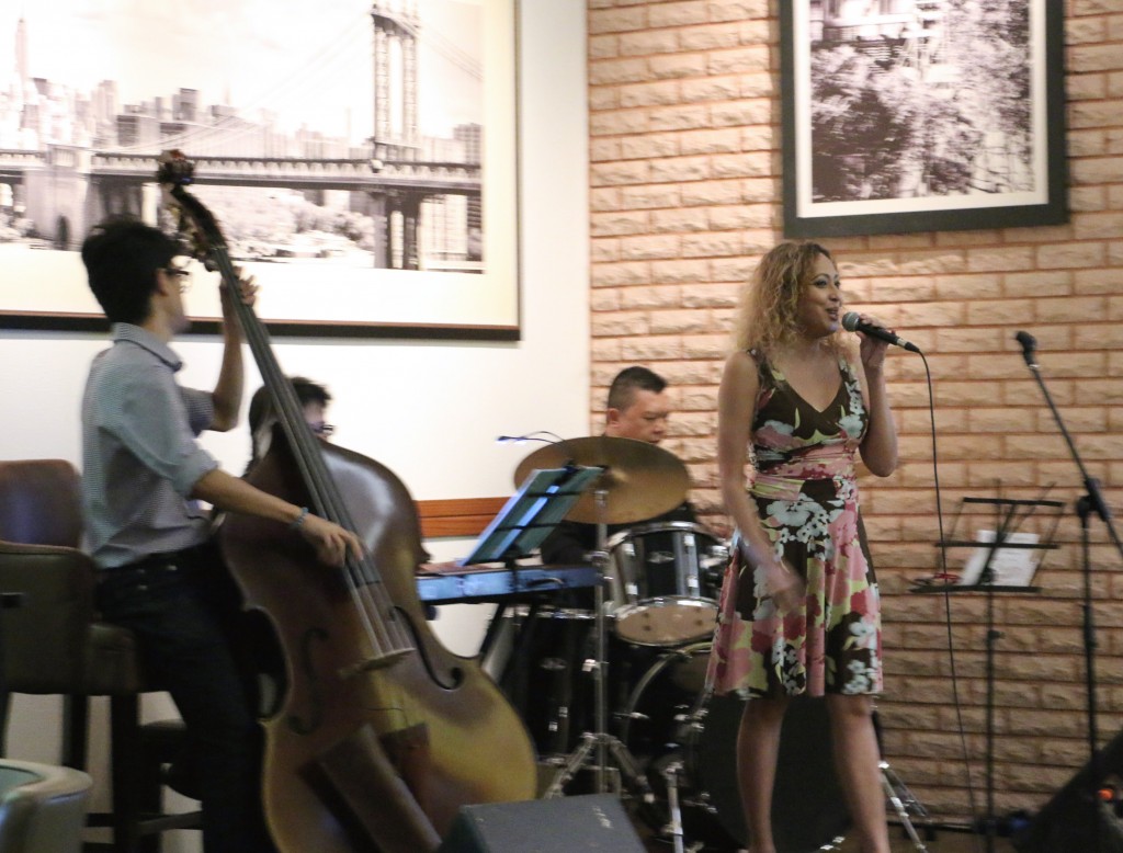 Karen Nunis & Friends jazzing up Arthur's on Friday. It's different band each week