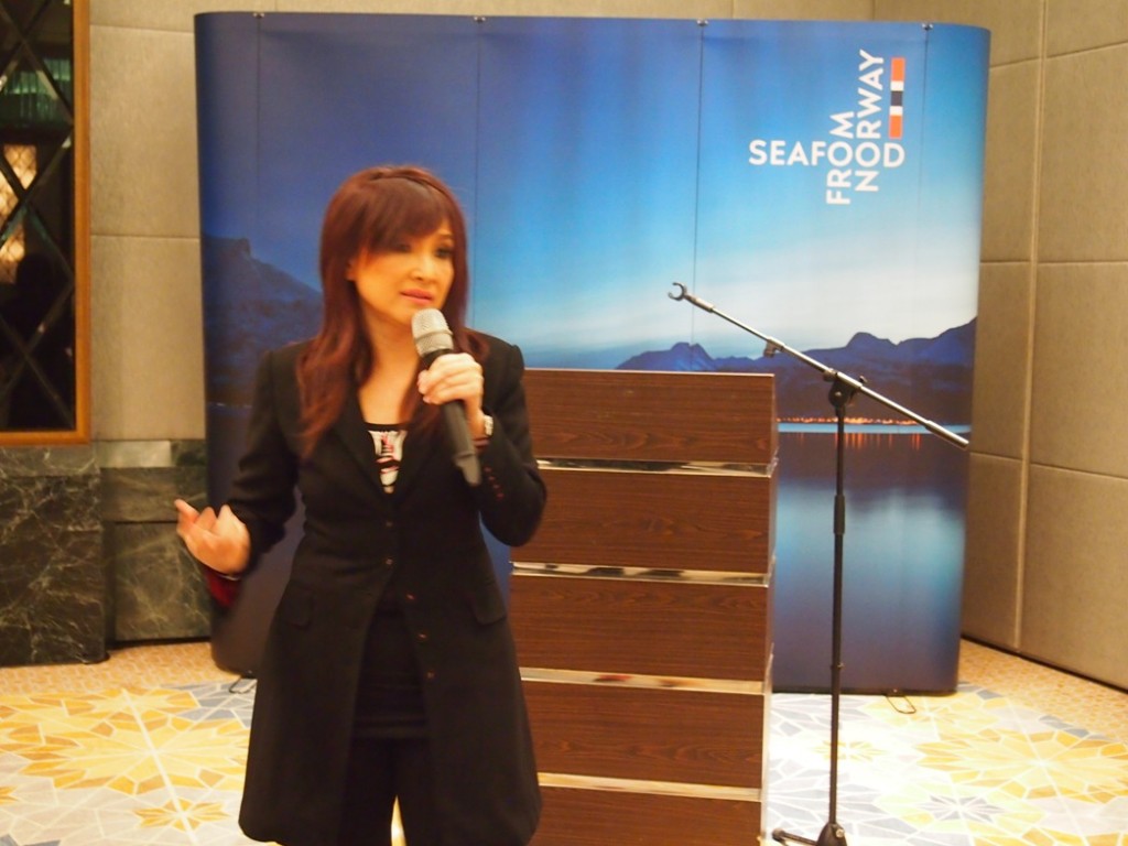 Dee Dee Mahmood, Norwegian Seafood Council's Brand Ambassador