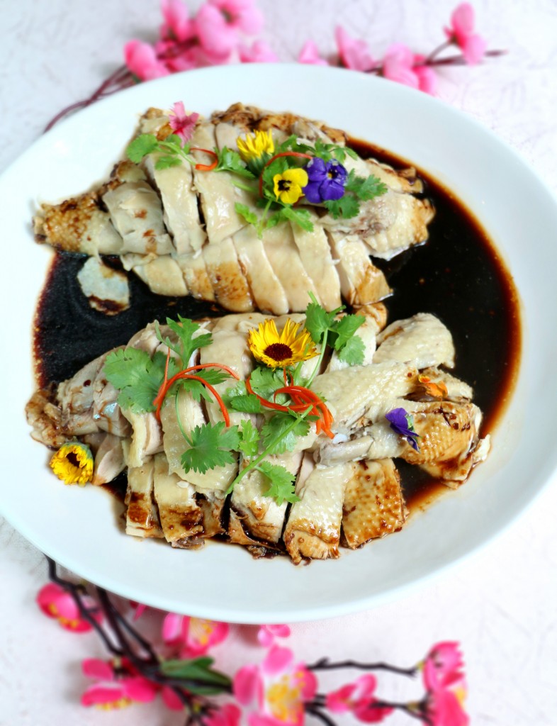 Shang Palace Poached Chicken with lemongrass in supreme soya sauce