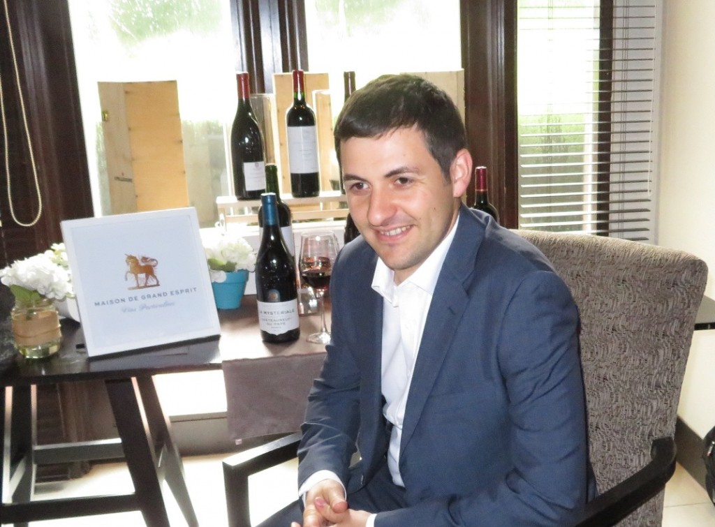 Winemaker Sebastien Long -- Creating a wine brand to let people know what to expect from France