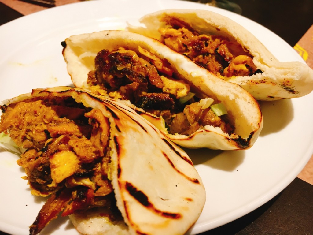 Shawarma in pita bread