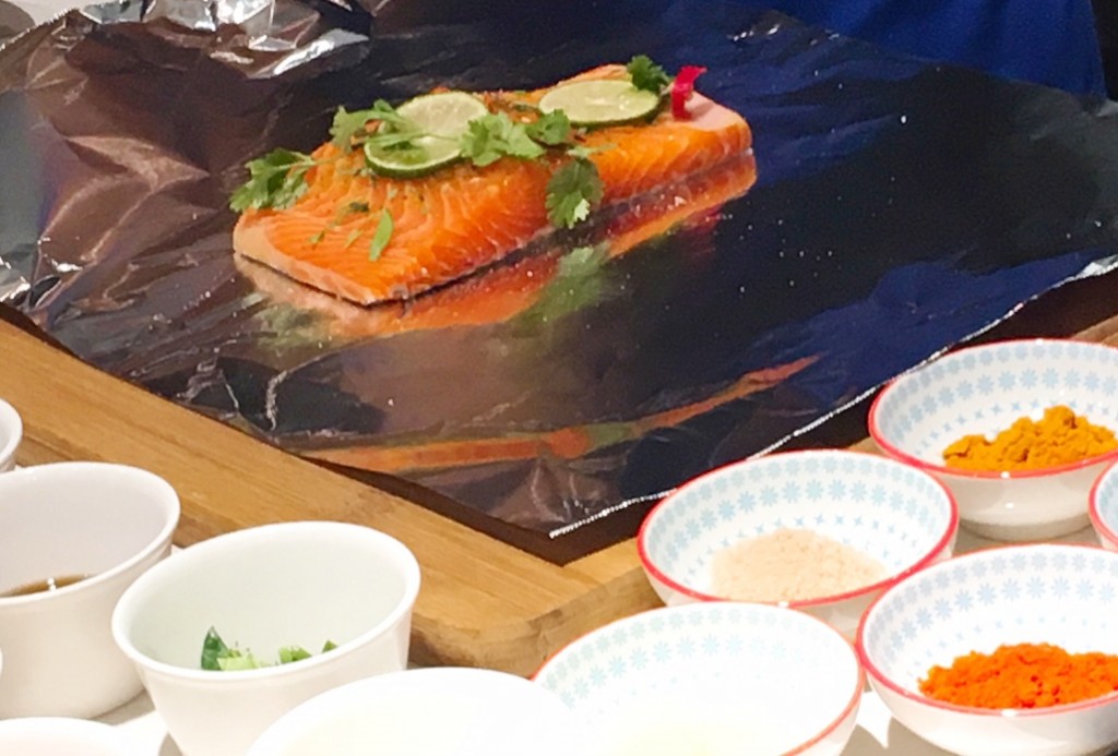 Spices and herbs go so well with the protein-rich  Norwegian Fjord Trout. It keeps you full for a longer time.