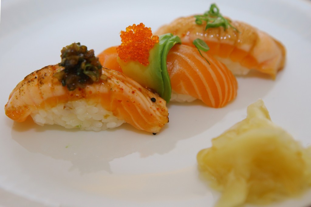 Salmon Sushi Fiesta